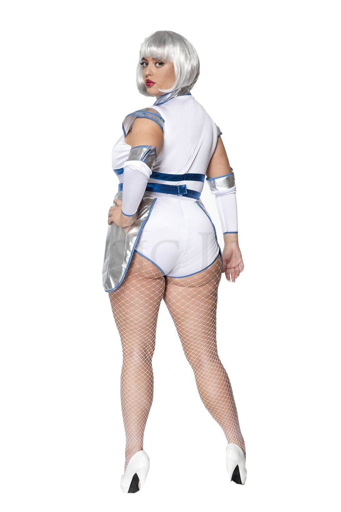 Plus Size Sexy 3pc Space Cadet