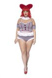 Plus Size Sexy Red Scary Clown