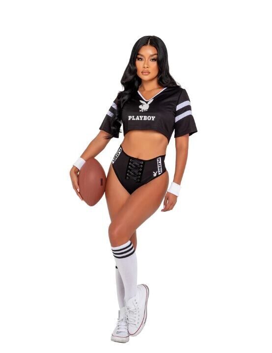 3pc Sexy Playboy Football Sport  Costume