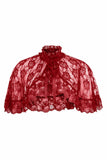 Red Lace Cape - Lust Charm 