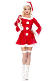 Red Sleigh Santa Hottie Dress