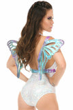 Blue/Purple Holo Large Butterfly Wing Body Harness - Daisy Corsets