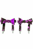 Purple Metallic Garters (set of 2) - Daisy Corsets