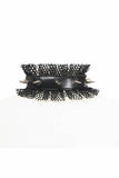 Kitten Collection Black Fishnet Spike Choker - Lust Charm 