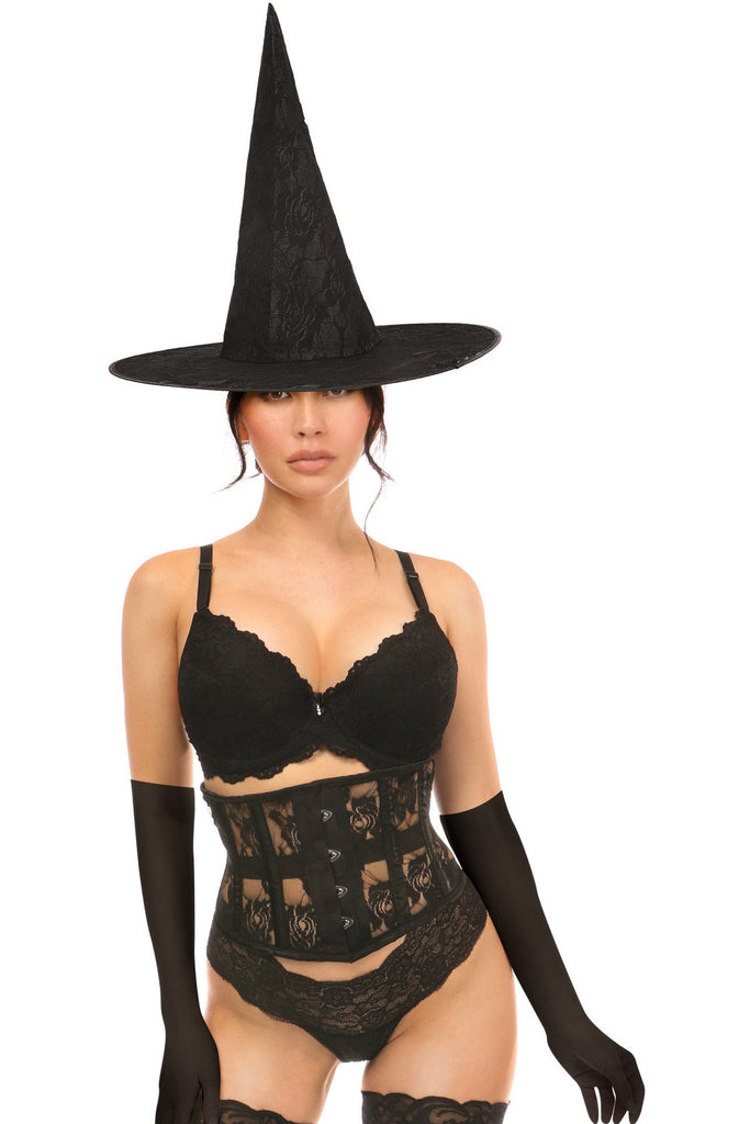 Lavish 3 PC Daring Witch Corset Costume - Lust Charm 