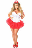 Lavish Flirty Nurse Corset Costume - Daisy Corsets