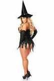 Top Drawer Sequin Witch Corset Dress Costume