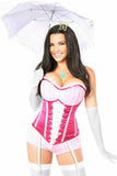 Top Drawer 6 PC Sexy Pink Princess Corset Costume - Daisy Corsets