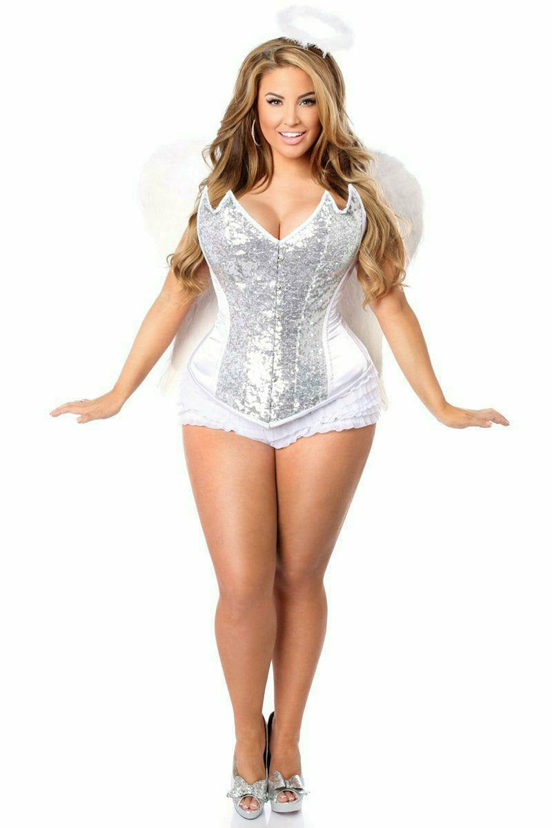 Top Drawer 4 PC Sweet Angel Corset Costume - Daisy Corsets
