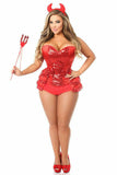 Top Drawer 5 PC Red Hot Devil Costume - Daisy Corsets