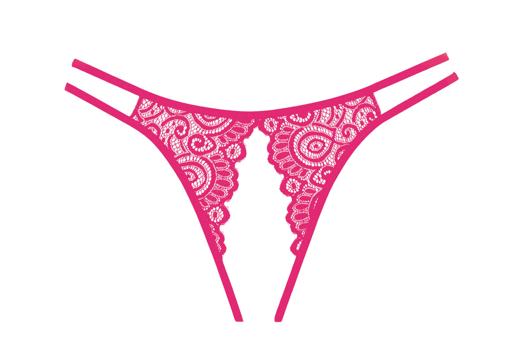 Love struck Pink Lace Panty - Lust Charm 