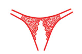 Love struck Red Lace Panty - Lust Charm 